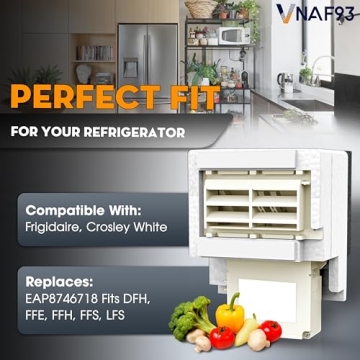 Upgraded Frigidaire 242303001 Damper Assembly for Enhanced Cooling Efficiency