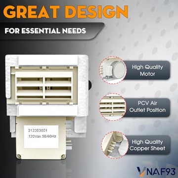 Upgraded 242303001 Frigidaire Damper Assembly for Refrigerators