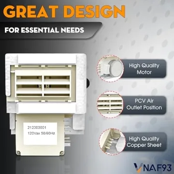 Upgraded 242303001 Frigidaire Damper Assembly for Refrigerators