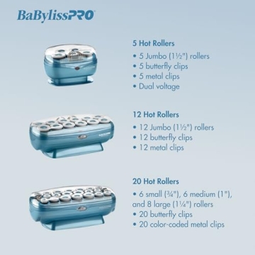BaBylissPRO Hot Rollers: Salon Quality Curls at Home