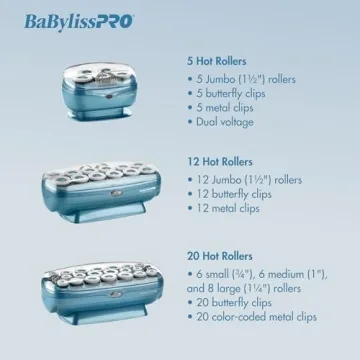 BaBylissPRO Hot Rollers: Salon Quality Curls at Home