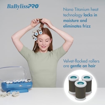 BaBylissPRO Hot Rollers: Salon Quality Curls at Home