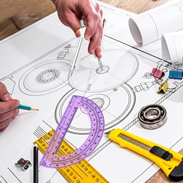 Quality Math Compass and Protractor Set for Students