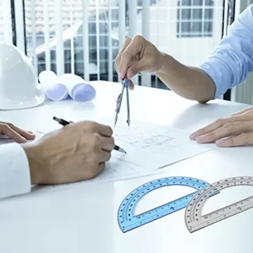 Quality Math Compass and Protractor Set for Students