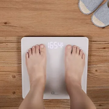 1 BY ONE Smart Body Fat Scale with BMI Tracking and App Sync