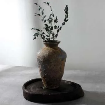 Rustic Ceramic Vase for Elegant Home Decor and Gifts