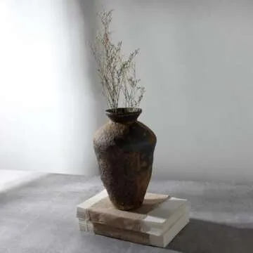 Rustic Ceramic Vase for Elegant Home Decor and Gifts