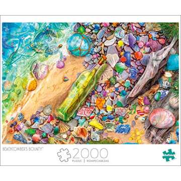 Buffalo Games - Aimee Stewart - Beachcomber’s Bounty - 2000 Piece Jigsaw Puzzle for Adults Challen...