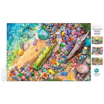 Buffalo Games - Aimee Stewart - Beachcomber’s Bounty - 2000 Piece Jigsaw Puzzle for Adults Challenging Puzzle Perfect for Game Nights - Finished Size is 38.50 x 26.50