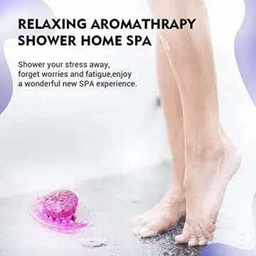 Effiland Easter Basket Stuffers for Teens Aromatherapy Shower Steamers Shower Gifts, Soap Holder Set, 6-Pack Shower Bombs,Gift for Women, Relaxing Self Care