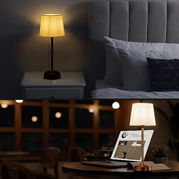 O'Bright Seraph Portable LED Table Lamp with Dimmable Features