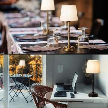 O'Bright Seraph Portable LED Table Lamp with Dimmable Features