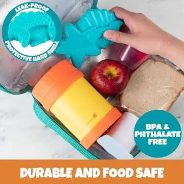 Narwhal Ice Pack Set of 3 for Kids Lunch Boxes