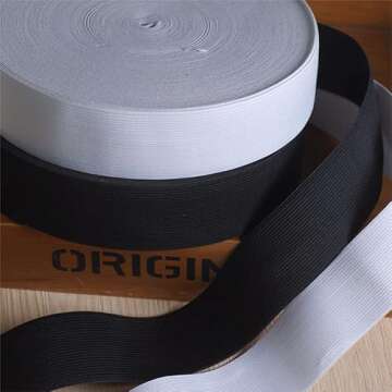 Magnoloran Elastic Band for Sewing - Versatile 1.5 Inch Spool