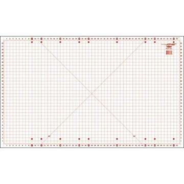 COLIBYOU Rotary Cutting Mat Self Healing for Any Table Protection Hobby Board Quilt Fabric Doing Cra...