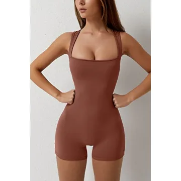 QINSEN Women's Sexy Tube Top Jumpsuit - Comfort & Style