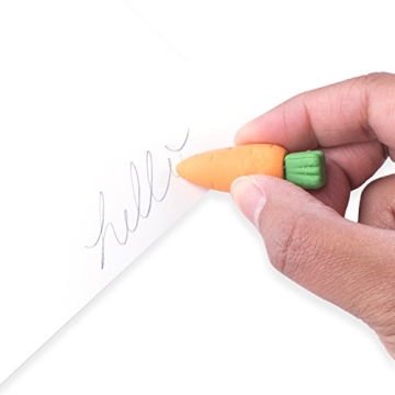 Colorful Mini Fruits & Vegetables Pencil Erasers for Kids