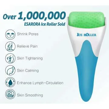 ESARORA Ice Roller for Face & Eye Puffiness Relief