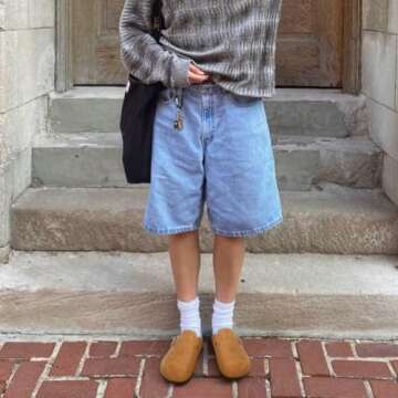 Stylish Women's Clogs - Soft Leather & Cork Design