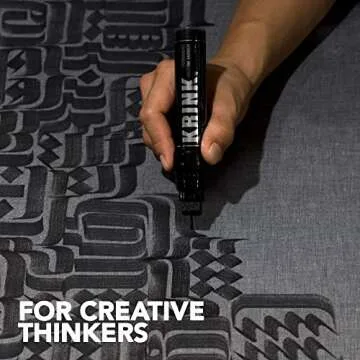 Krink K-51 Black Marker - Handmade with Bold Ink