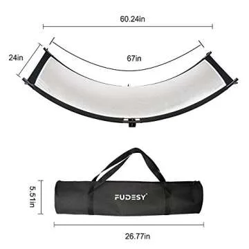 FUDESY Clamshell Light Reflector for Stunning Photography Shots