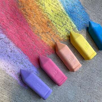 Urban Infant Non-Toxic Jumbo Sidewalk Chalk for Kids