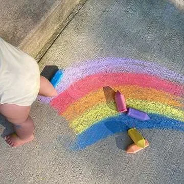 Urban Infant Non-Toxic Jumbo Sidewalk Chalk for Kids