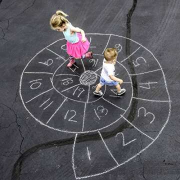 Urban Infant Non-Toxic Jumbo Sidewalk Chalk for Kids