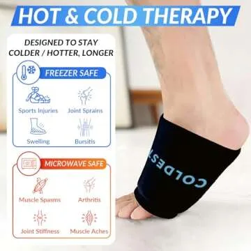 Coldest Plantar Fasciitis Ice Pack for Instant Relief