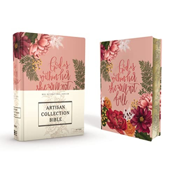 Artisan Collection Bible in Pink Floral Design for All