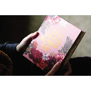 Artisan Collection Bible in Pink Floral Design for All