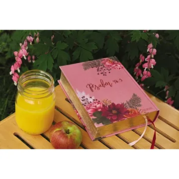 Artisan Collection Bible in Pink Floral Design for All