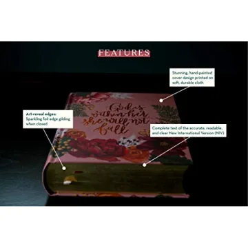 Artisan Collection Bible in Pink Floral Design for All