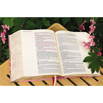 Artisan Collection Bible in Pink Floral Design for All