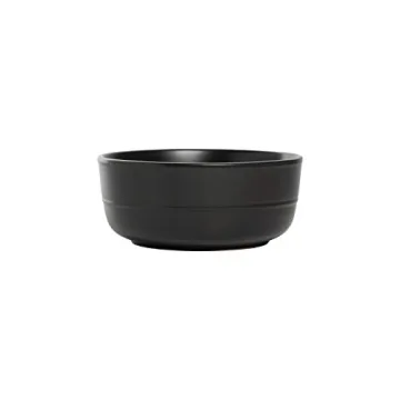 Stylish 10 Strawberry Street Matte Black Dinnerware Set