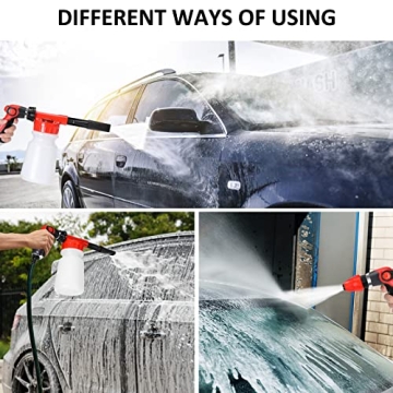 AUTODECO 35Pcs Car Wash Detailing Kit with Foam Gun