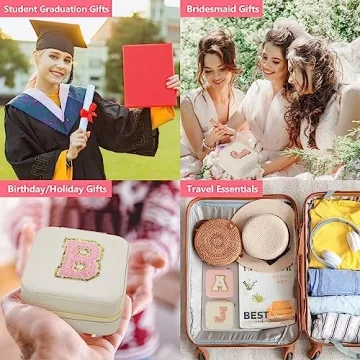 Stylish CHMI Travel Jewelry Case for Women and Girls