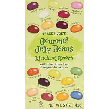 Trader Joe's All-Natural Gourmet Jelly Beans 2 Pack - 18 Flavors