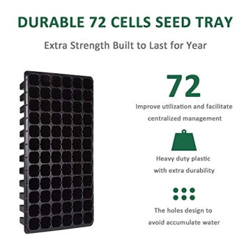 AIFUSI 10 Pack Seed Starter Kit for Gardening Success