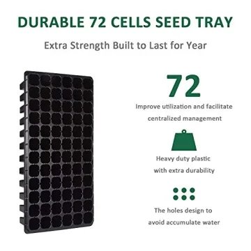 AIFUSI 10 Pack Seed Starter Kit for Gardening Success