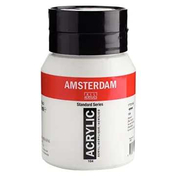 Amsterdam Standard Series Acrylic Jar 500 ml Zinc White 104 (17721042)