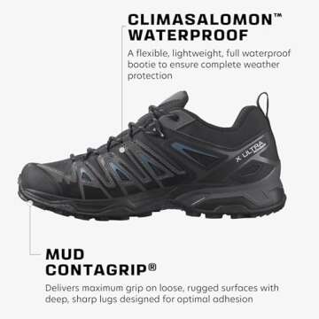 Salomon Waterproof Hiking Shoes for All Terrain Adventures