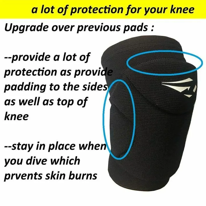 Rawxy Volleyball Knee Pads with Shock Absorption
