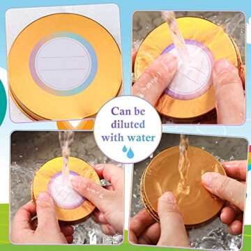 Marspark 600 Pieces 2 Rolls Canning Jar Labels Round Mason Sticker Labels Ball Labels Colorful Removable Jar Label for Jelly Homemade Food Containers and Canning Lids, 2 Inches