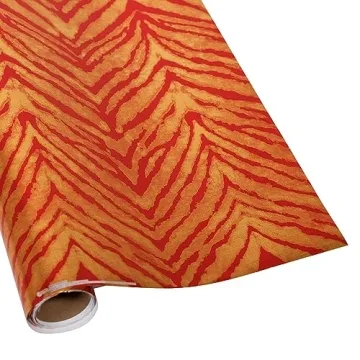 Eco-Friendly Caspari Go Wild Gift Wrap - Three Rolls