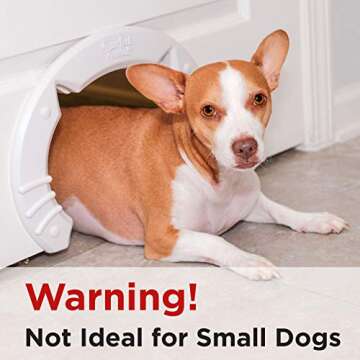 Purrfect Portal XL Cat Door for Large Cats - Easy Install