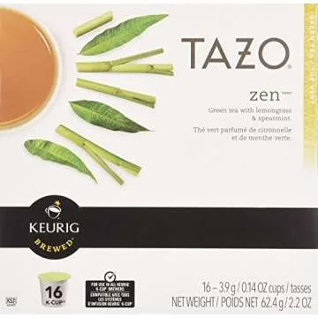 Starbucks Tazo Zen Tea K-Cups - 48 Count Green Tea Bliss