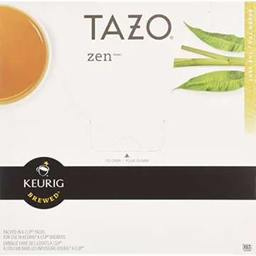 Starbucks Tazo Zen Tea K-Cups - 48 Count Green Tea Bliss