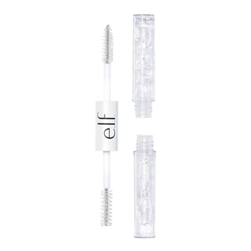 e.l.f. Clear Brow & Lash Mascara - Dual-Sided for Groomed Look & Conditioning