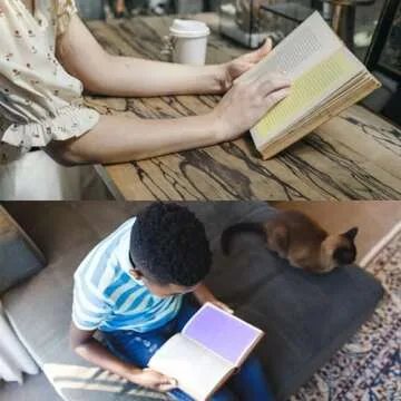 TOTiyea Colored Overlays for Dyslexia - 20 Pack